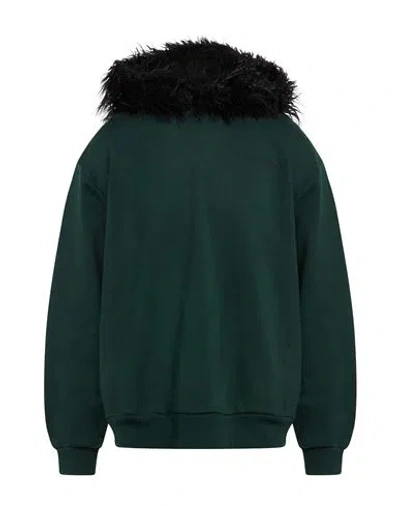 Marni Man Sweatshirt Deep Teal Size 40 Cotton, Modal, Acetate, Polyester In Green