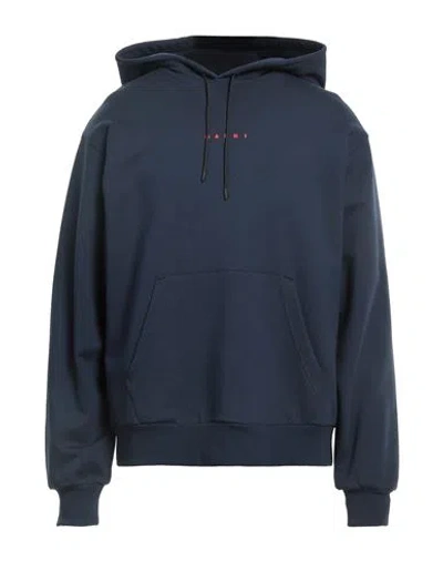 MARNI MARNI MAN SWEATSHIRT NAVY SIZE 40 COTTON