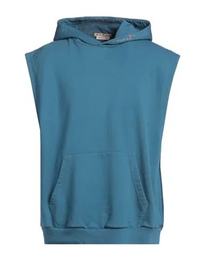 Marni Man Sweatshirt Pastel Blue Size 38 Cotton