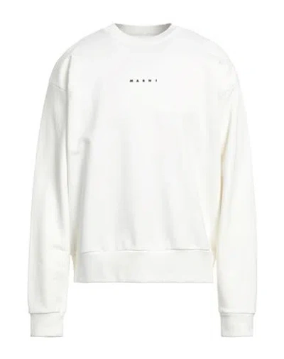 MARNI MARNI MAN SWEATSHIRT WHITE SIZE 42 COTTON