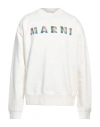 Marni Man Sweatshirt White Size 42 Cotton