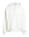Marni Blue Hoodie With Logo On Chest For Men In White