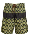 Marni Man Swim Trunks Military Green Size 36 Polyamide In Green