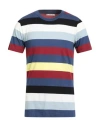 Marni Man T-shirt Blue Size 38 Cotton In Multi