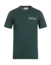 Marni Green Patch T-shirt In Green