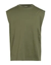 Marni Man T-shirt Military Green Size 42 Cotton In Multi