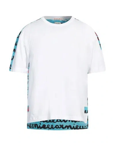 Marni Man T-shirt White Size 40 Cotton