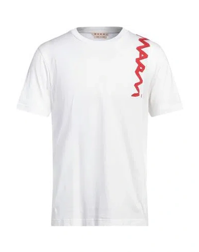Marni Man T-shirt White Size 42 Cotton