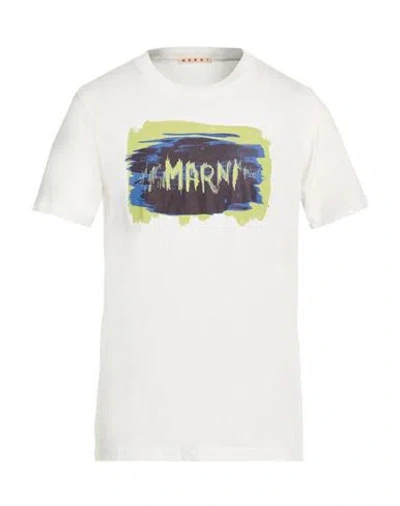 Marni Man T-shirt White Size 42 Cotton