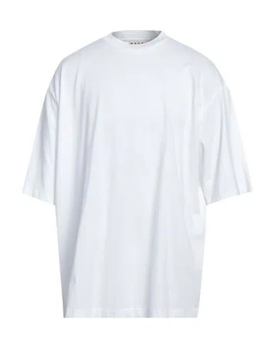 Marni Man T-shirt White Size 46 Cotton
