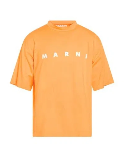 Marni Man T-shirt Orange Size M Cotton