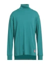 Marni Man Turtleneck Turquoise Size 40 Virgin Wool In Blue