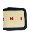 Marni Man Wallet Beige Size - Textile Fibers In Beige