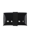 Marni Man Wallet Black Size - Polyester, Elastane, Brass
