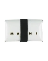 Marni Man Wallet White Size - Polyester, Elastane, Brass In White