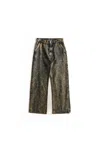 Marni Marble Dyed Jeans Grey In Green