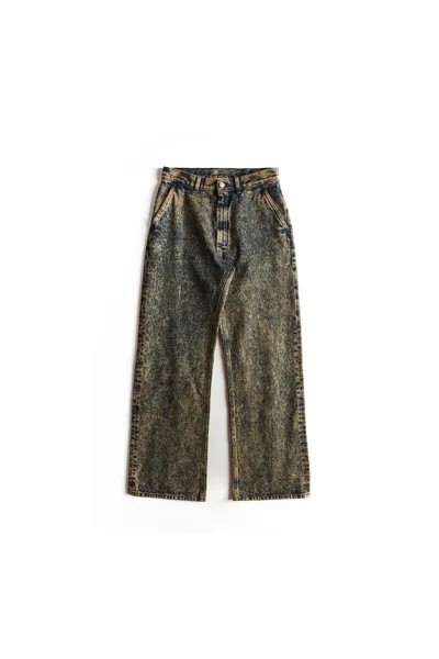 Marni Marble Dyed Jeans Grey