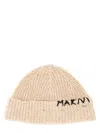 Marni " Mending" Embroidery Beanie Hat