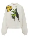 Marni Sweatshirt With Floral Print In White
