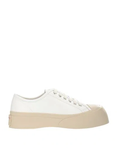 Marni White Sneakers Man Sneakers White Size 7 Leather