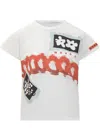 Marni Graphic Print T-shirt In White