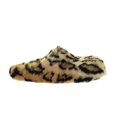 Pre-owned Marni Wmns Fussbett Sabot 'leopard' | Brown | Women's Size 39