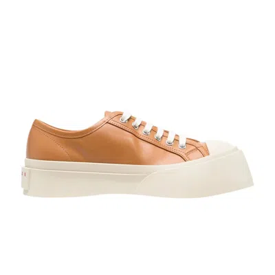 Pre-owned Marni Wmns Pablo Lace-up Sneaker 'camel' | Brown | Women's Size 39