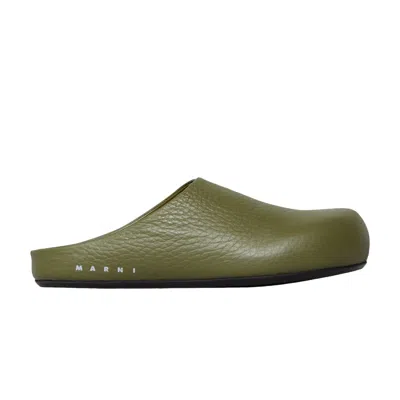 Pre-owned Marni Wmns Sabot 'olive Green' | Women's Size 36
