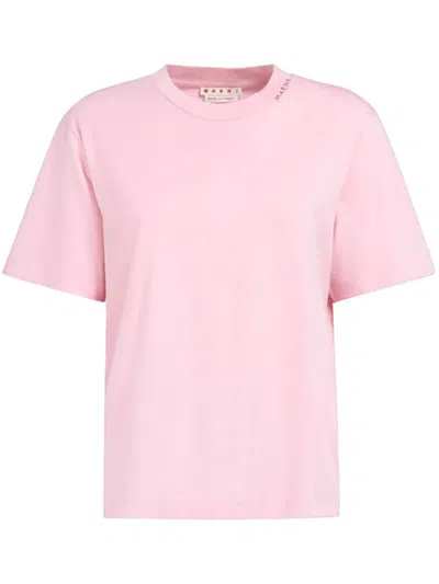 Marni T-shirt  Damen Farbe Pink In Black