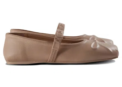 Pre-owned Marni Mary Jane Flats (women's) Sneakers In Pink