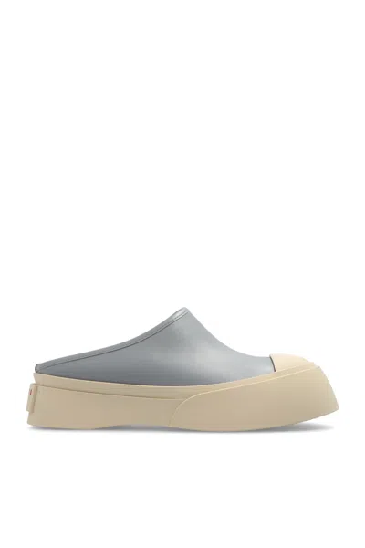 MARNI MARNI MARY JANE LOGO PRINTED MULES