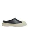 Marni Black Pablo Sabot Slip-on Loafers In Black