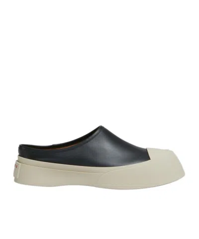 MARNI MARNI MARY JANE ROUND TOE SLIPPERS
