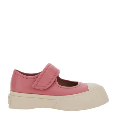 MARNI MARNI MARY JANE ROUND-TOE SNEAKERS