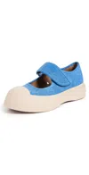 Marni Denim Sneakers In Blue