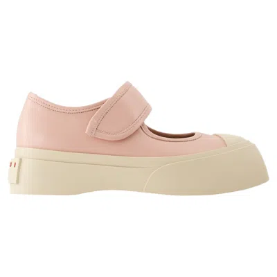 Marni Women's Mary Jane Sneakers In Pink