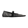 Marni Mary Jane Ballet Flats In Black Polyuretan In Black