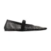 Marni Mary Jane Ballet Flats In Black Polyuretan In Black