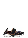 Marni Mary Jane Sneakers Contrast Trim Pull Tab In Blue