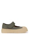 Marni Mary Jane Sneakers In Green