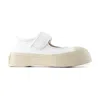 Marni Woman Ballet Flats White Size 10 Soft Leather In White