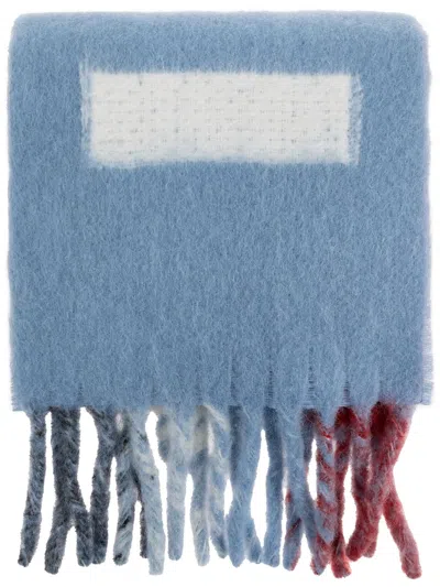 MARNI MAXI-LOGO SCARF