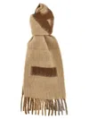 Marni 'maxi ' Scarf In Brown