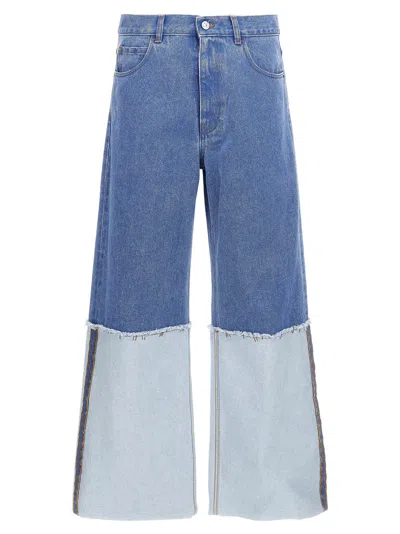 MARNI MARNI MAXI TURN UP JEANS