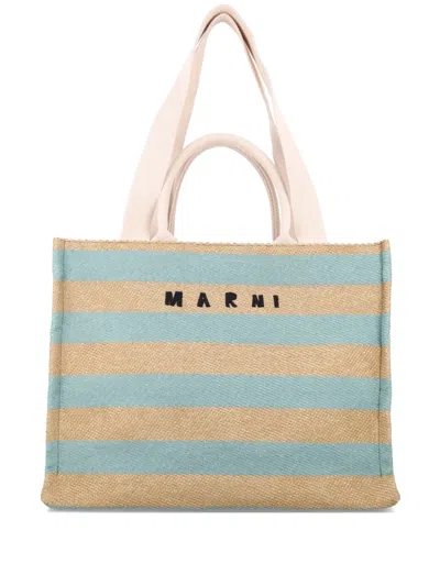 MARNI MEDIUM BASKET TOTE BAG