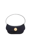 Marni Butterfly Hobo Bag In Black Leather In Black