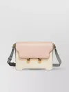 Marni Womens Zo878 Trunkaroo Colour-block Medium Leather Shoulder Bag In Multi