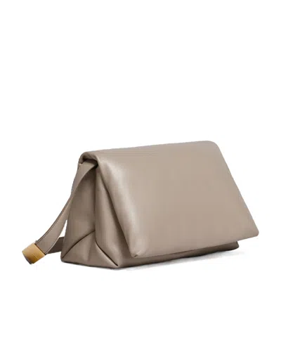 Marni Medium Prisma Crossbody Bag In Nude