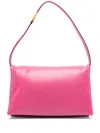 Marni Medium Prisma Leather Crossbody Bag In Pink