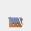 Marni Adjustable Shoulder Strap Medium Bag In Brown